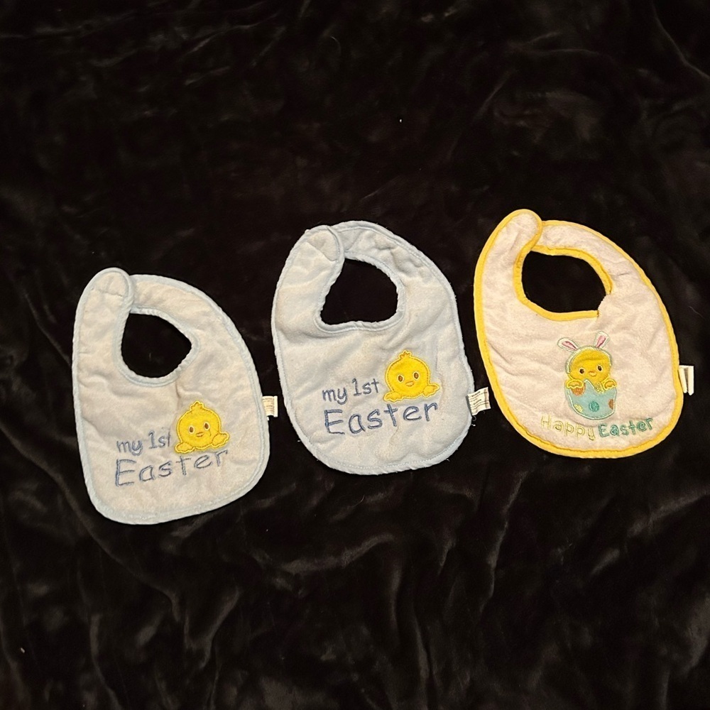 Free with Purchase - 3 Easter Bibs